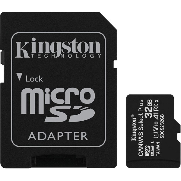 MOD MICRO SD 32GB CL10 100R C/ADAPT KINGSTON